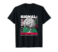Señal interferida retraso cognitivo Digital desintoxicación Cerebro Camiseta