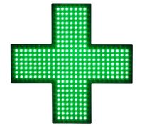 Señal Led Cruzada De Farmacia Para Interiores Con Interruptor De Tracción, Señal Cruzada Médica Led, 3 Modos De Trabajo, Para Tiendas Físicas Y De Mortero, Clínicas Y Farmacias 30x30cm