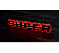 Señal LED Super 24/7Auto de 24 V para todos los camiones de la serie Scania (rojo)
