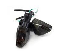 Señal Luminosa Dirección Luces Intermitentes para Motocicleta para Kawasaki para Z750S, para Z750, para Z1000, KLE 500 Y KLE 650 Repuestos E Indicadores De Dirección Freno Dirección(Fumar)
