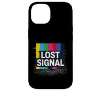 Señal perdida Vaporwave Glitch Art Carcasa para iPhone 14