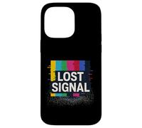 Señal perdida Vaporwave Glitch Art Carcasa para iPhone 14 Pro Max