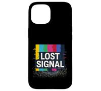 Señal perdida Vaporwave Glitch Art Carcasa para iPhone 15