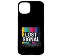 Señal perdida Vaporwave Glitch Art Carcasa para iPhone 15 Plus