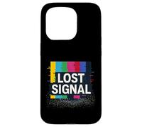 Señal perdida Vaporwave Glitch Art Carcasa para iPhone 15 Pro