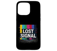Señal perdida Vaporwave Glitch Art Carcasa para iPhone 15 Pro Max