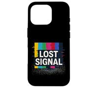 Señal perdida Vaporwave Glitch Art Carcasa para iPhone 16 Pro