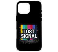 Señal perdida Vaporwave Glitch Art Carcasa para iPhone 16 Pro Max