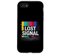 Señal perdida Vaporwave Glitch Art Carcasa para iPhone SE (2020) / 7 / 8