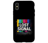 Señal perdida Vaporwave Glitch Art Carcasa para iPhone X/XS