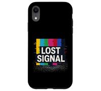 Señal perdida Vaporwave Glitch Art Carcasa para iPhone XR