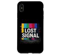 Señal perdida Vaporwave Glitch Art Carcasa para iPhone XS Max