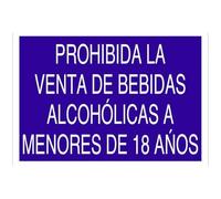 SEÑAL POLIESTIRENO 297X210MM.