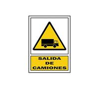 Señal Salida Camiones Pvc 324 Pla-Cat