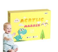 Señales De Agua Para Niños - Bolígrafos Artísticos Lavables, Herramientas De Colorear Seguras, Juego De Multi -paquete | Easy Grip No Tóxico Marcador Diseño, Experiencia Creativa Gratuita