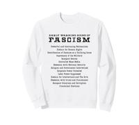 Señales de Alerta temprana de activista del fascismo resisten Regalo Sudadera
