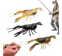 Señales de de agua dulce - Señuelos de de , señuelos de criaturas realistas para la de | Soft Pickerel Trucha Walleye Bream Salmon 1.97x3.94 pulgadas Equipo
