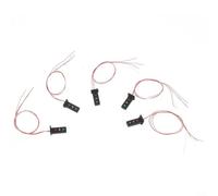 Señales de ferrocarril LED 3 luces para OO HO escala modelo trenes 27mm para diseño y decoración de jardín