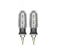 Señales De Intermitentes para Motocicletas para para FAZER 250 MT125 YZF R125 XJ6 Xmax 125 300 YBR DT MT YBR DT MT Indicador de Giro(Claro,2 Piezas)