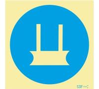 Señales de obligación - Aluminio (08 mm de espesor) 300x300 mm