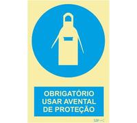 Señales de obligación - Aluminio (08 mm de espesor) 300x400 mm