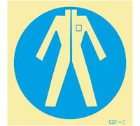 Señales de Obligación - Vinilo 200x200mm