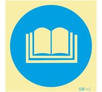 Señales de Obligación - Vinilo 200x200mm