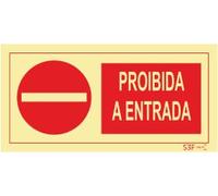 Señales de Prohibición - PVC Opaco 600x300mm