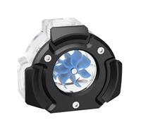 Señales de puerto de 8 mm, sensores de flujo en tiempo real, aptos para sistemas de refrigeración líquida de PC, tres puertos, resistencia a flujos bajos, medición de refrigeración GPU