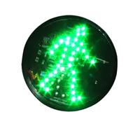 Señales De Tráfico For Peatones Y Automóviles,Semáforo For Peatones De 200 LED De Grado Industrial, Adecuado For Uso En Interiores Y Exteriores (Tamaño: 12 V)(Model 200 pedestrian green dynamic)