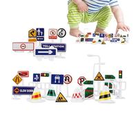 Señales De Tráfico Infantiles Juego Educativo de Aprendizaje Portátil con