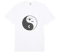 Señales de Yin y Yang día y Noche Comfort Colors Adult Heavyweight T-Shirt