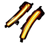 Señales Giro Dinámicas para Ford para Mustang para S550 2015 2016 2017 2018 2019 2020 2021 Lámparas Señal Giro LED Luz Secuencial De Espejo Lateral Dinámico Luz Indicadora Giro