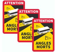 Señales magnéticas de advertencia de ángulos muertos en francés 3 uds. iwh
