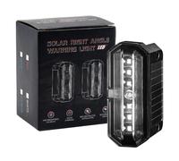 Señalización LED lateral para remolque Piloto de gálibo solar con sensor de | Luces LED Marcadoras Impermeables para Remolque para Autocaravana, , Autobús, Tractor, Conducción Nocturna Blanco