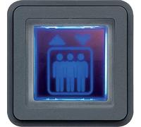 Señalización, piloto azul