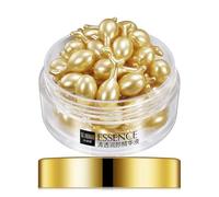 SENANA MARINA Active Skin Repair, cápsulas nutritivas antienvejecimiento, sérum nocturno para el rostro, vitamina E, apoya el brillo de la piel facial y corrige las manchas oscuras, 30 cápsulas