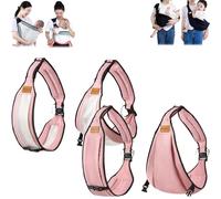 Senarah Toddler Carrier, Senarah Carrier, Toddler Sling Carrier, Senarah Baby Carrier, Baby Carrier Newborn to Toddler, Adjustable Breathable Baby Carrier Sling for 10-45 Lbs (Mix,Pink)