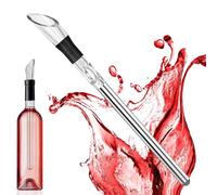 Senbaler Acero Inoxidable Enfriador de Vino, Enfriador de Botellas, Accesorios Vino Set Regalo Cadeaux pour Les Amateurs de Vin Hommes Femmes (varilla de refrigeración)