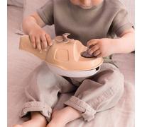 Sencillo, helicóptero 2 en 1 y figura, juguete educativo para el baño, fabricado en Francia, 100% plástico reciclado y reciclable, lavable para lavavajillas, regalo para niños a partir de 1 año