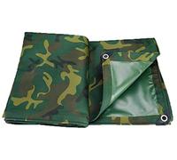 sencillo Pantalla de tela de aislamiento de calor Práctica cubierta de polvo cubierta de la lluvia de la selva del espesamiento al aire libre lluvia de tela de protección solar lona portátil(6x6m)