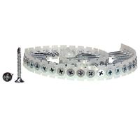 Senco Tornillos Colados DuraSpin para Pladur, 3.5x25mm, Pack de 1000