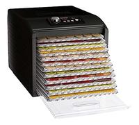 Sencor 41009918 SFD 6600BK - Deshidratador con regulación de temperatura para bloques, ciruelas, albaricoques, plátanos, carne seca, pescado seco, 500 W, deshidratador de alimentos, color blanco