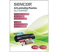 Sencor Bolsillo plastificante A4 2 x 75 micas 25 unidades