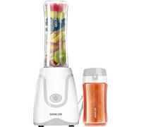 SENCOR SBL2210WH licuadora para Verduras y Frutas, 500 W, 0.6 litros, Plástico, 3 Velocidades, Blanco