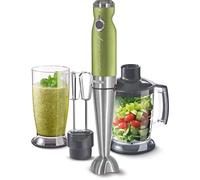 Sencor Minipimer de inmersión SHB 560, batidora de inmersión 4 en 1, licuadora eléctrica con vaso de 800 ml, picadora eléctrica, batidores eléctricos, potencia de 1200 W, 20 velocidades