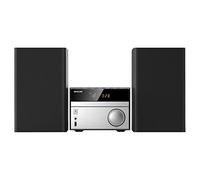 SENCOR SMC 4300BR - Microsistema Bluetooth con Potencia máxima de 30 W, Potente reproducción de CD/MP3/CD-R/CD-RW, 2 Altavoces, Radio