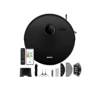 SENCOR SRV 9020BK Robot Aspirador y Fregador, Navegación LiDAR, 3000 Pa, 130 min Autonomía, 40W