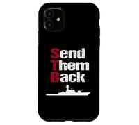 Send Them Back British Patriot Political Reform UK Satire Carcasa para iPhone 11