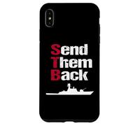 Send Them Back British Patriot Political Reform UK Satire Carcasa para iPhone XS MAX